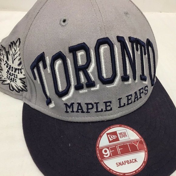 Toronto Maple Leafs Snapback Cap Hat NHL Vintage Hockey Adjustable OSFM New Era - Picture 1 of 3